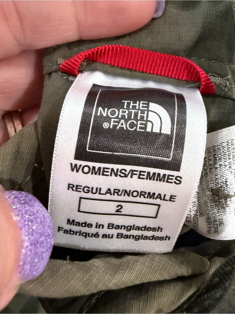 The North Face Men's Olive Cargo Pants
